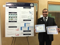 طالب الدكتوراه عادل الحربي يفوز بجائزة البورد كأفضل بحث علمي