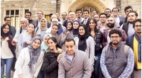 الأمير تركي الفيصل يلتقي طلاب جامعة جورج تاون